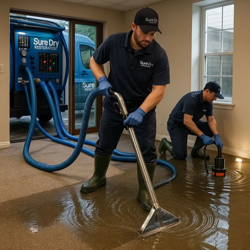 Water Extraction and Removal process in Prunedale, CA